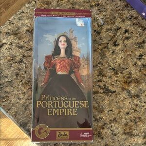 Barbie Princess of the Portuguese Empire in Red and Gold